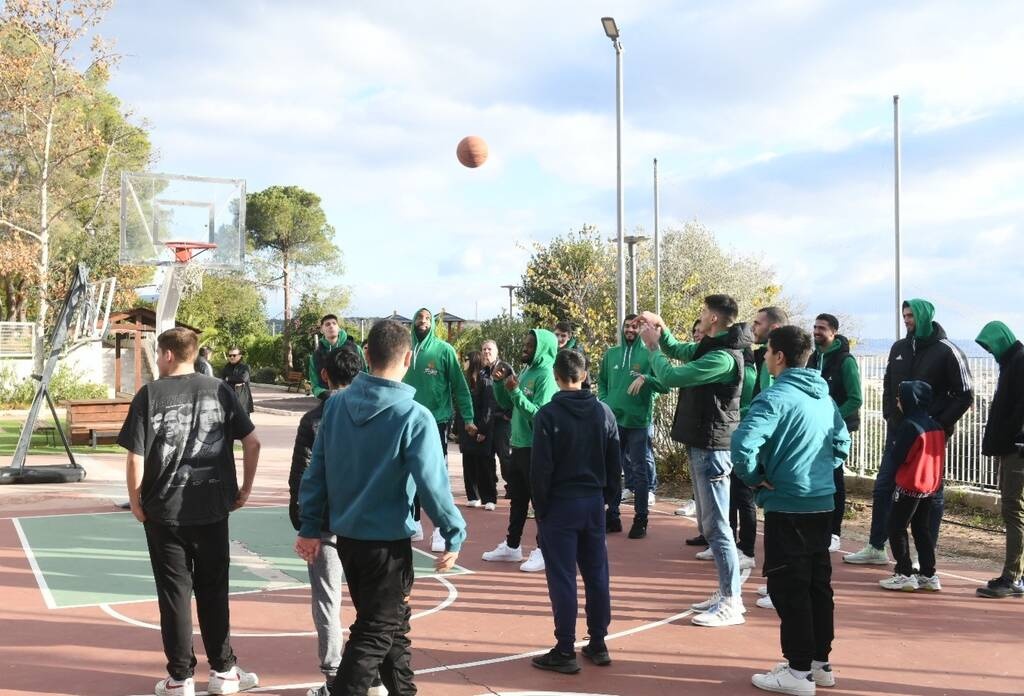 Παναθηναϊκός: Η ΚΑΕ δίπλα στα Παιδικά Χωριά SOS