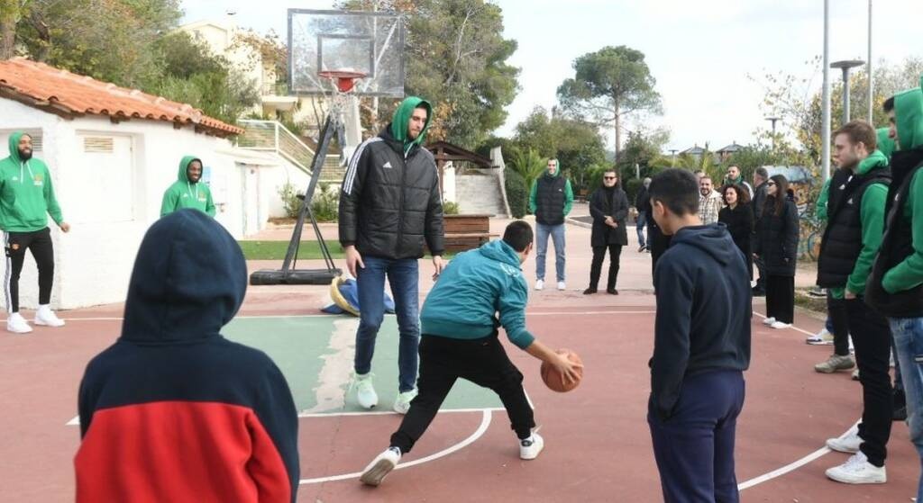 Παναθηναϊκός: Η ΚΑΕ δίπλα στα Παιδικά Χωριά SOS
