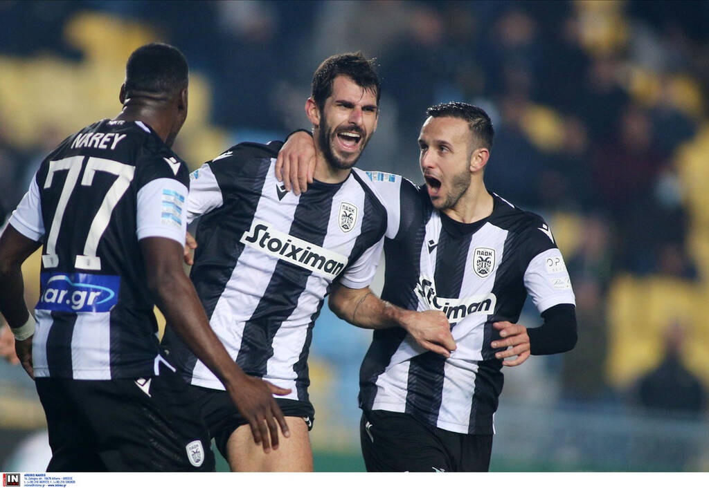 Παναιτωλικός-ΠΑΟΚ 0-2: Απέδρασε με Ολιβέιρα και Αουγκούστο