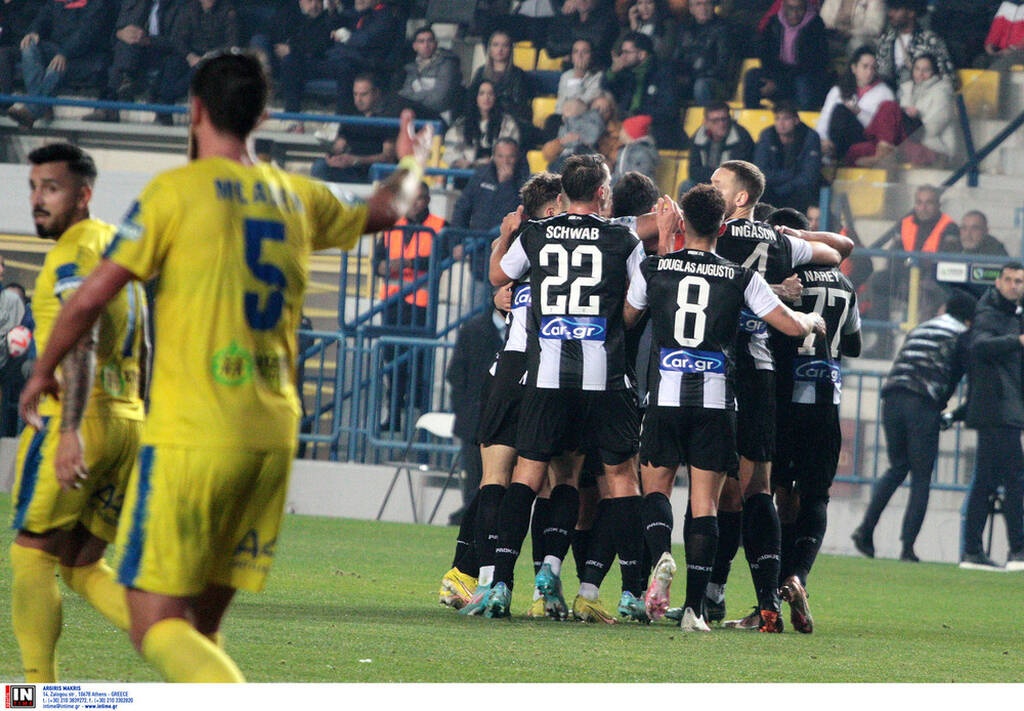 Παναιτωλικός-ΠΑΟΚ 0-2: Απέδρασε με Ολιβέιρα και Αουγκούστο