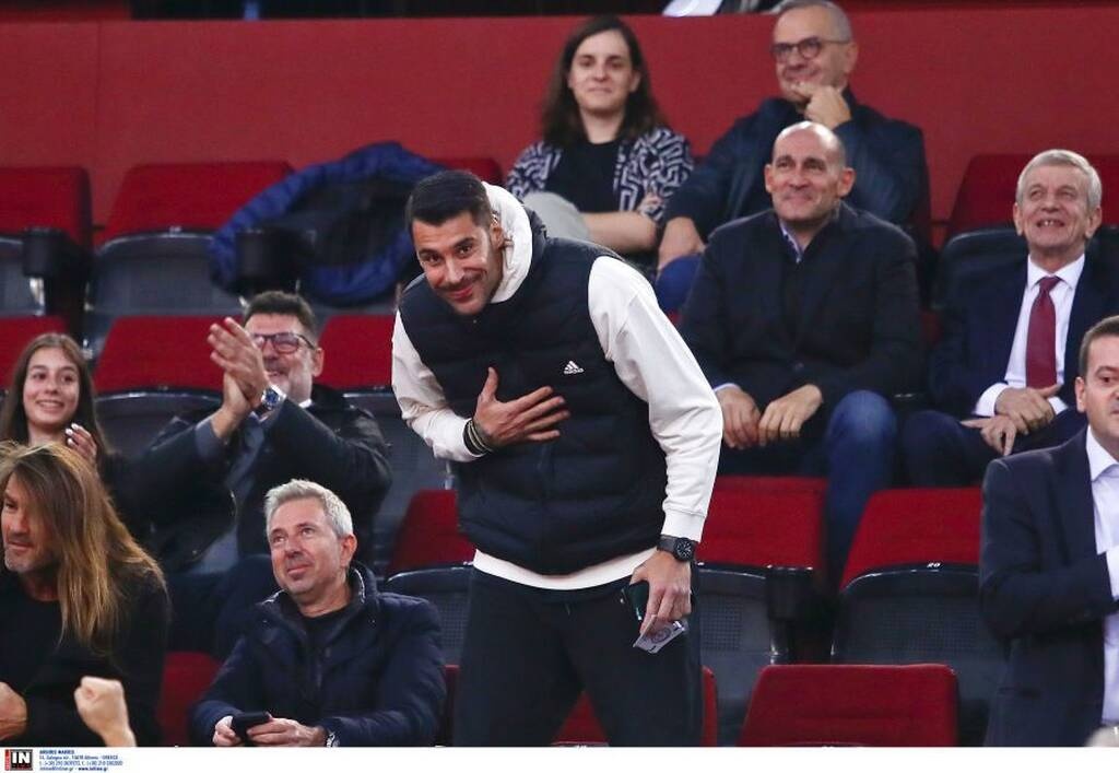 Ολυμπιακός - Ερυθρός Αστέρας: Στο ΣΕΦ Χάμες και Πρίντεζης (photos+video)