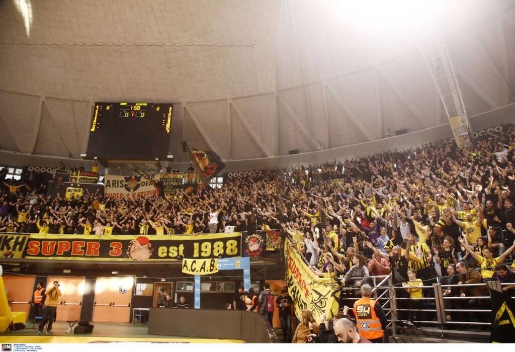 Άρης-Κολοσσός: Εντυπωσιακή ατμόσφαιρα στο Αλεξάνδρειο (photos)