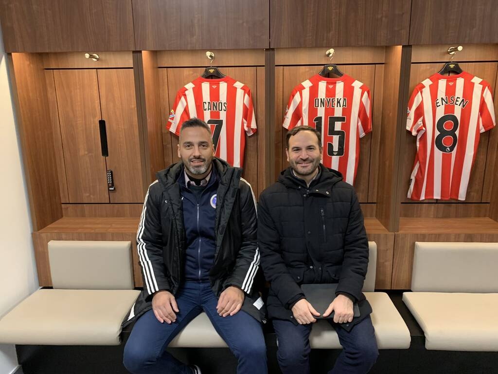 Η Νίκη Βόλου στην Premier League – Επίσκεψη στη Μπρέντφορντ (photos)