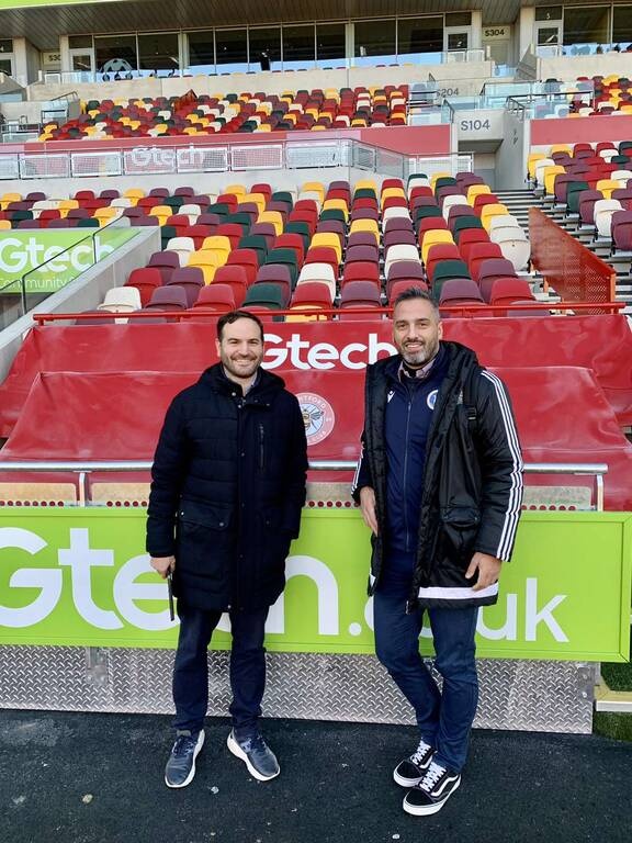 Η Νίκη Βόλου στην Premier League – Επίσκεψη στη Μπρέντφορντ (photos)