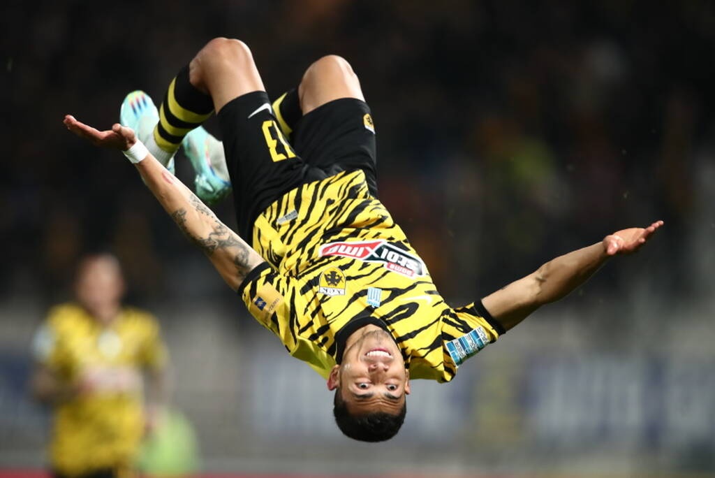 Βόλος-ΑΕΚ: Γκολάρα και κωλοτούμπες ο Πινέδα, σκόραρε και ο Φαν Βέερτ! (video)