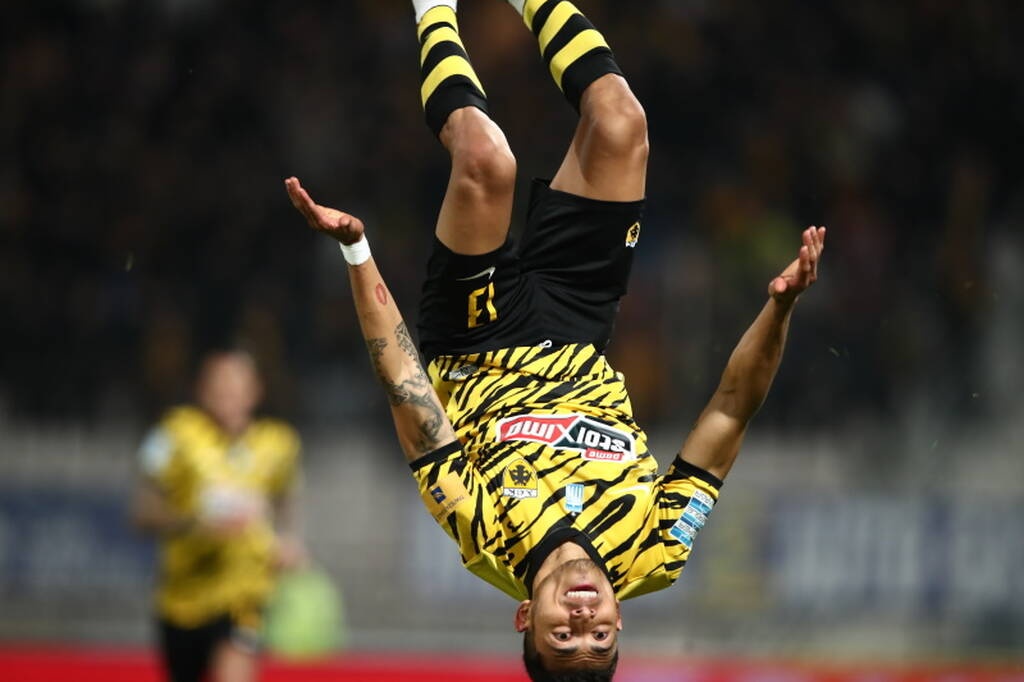 Βόλος-ΑΕΚ: Γκολάρα και κωλοτούμπες ο Πινέδα, σκόραρε και ο Φαν Βέερτ! (video)