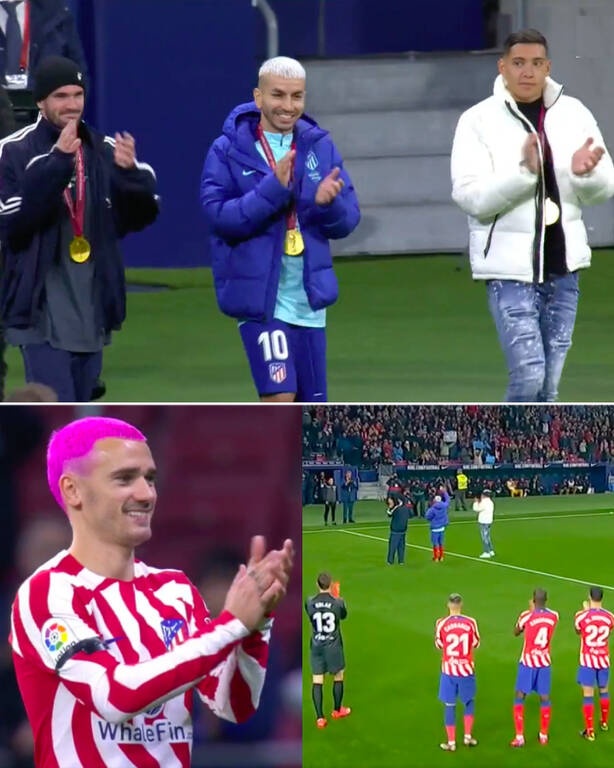 Αποθέωση στην Ατλέτικο Μαδρίτης για τους Αργεντινούς, η αντίδραση Γκριεζμάν και 1' σιγή για Πελέ