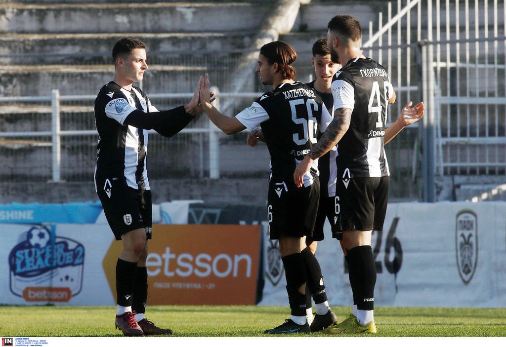 Super League 2: Εξάσφαιρος ο ΠΑΟΚ Β – Νίκη στο φινάλε η Αναγέννηση