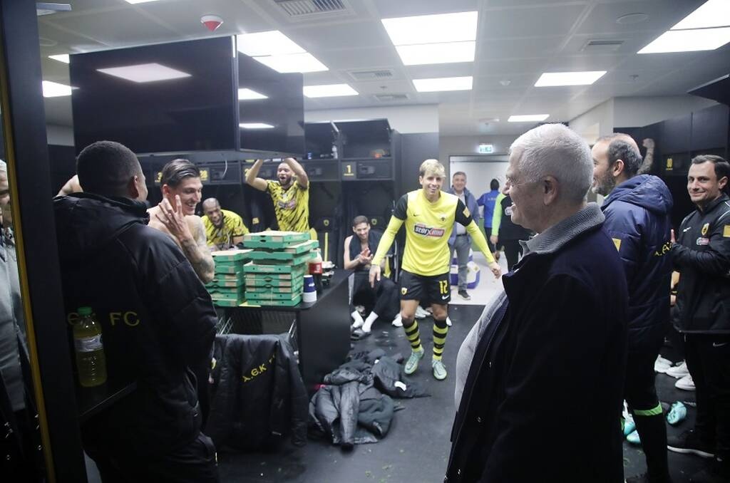 ΑΕΚ – Παναθηναϊκός: Πριμ 300.000 ευρώ από τον Μελισσανίδη στους παίκτες της Ένωσης! (photos)