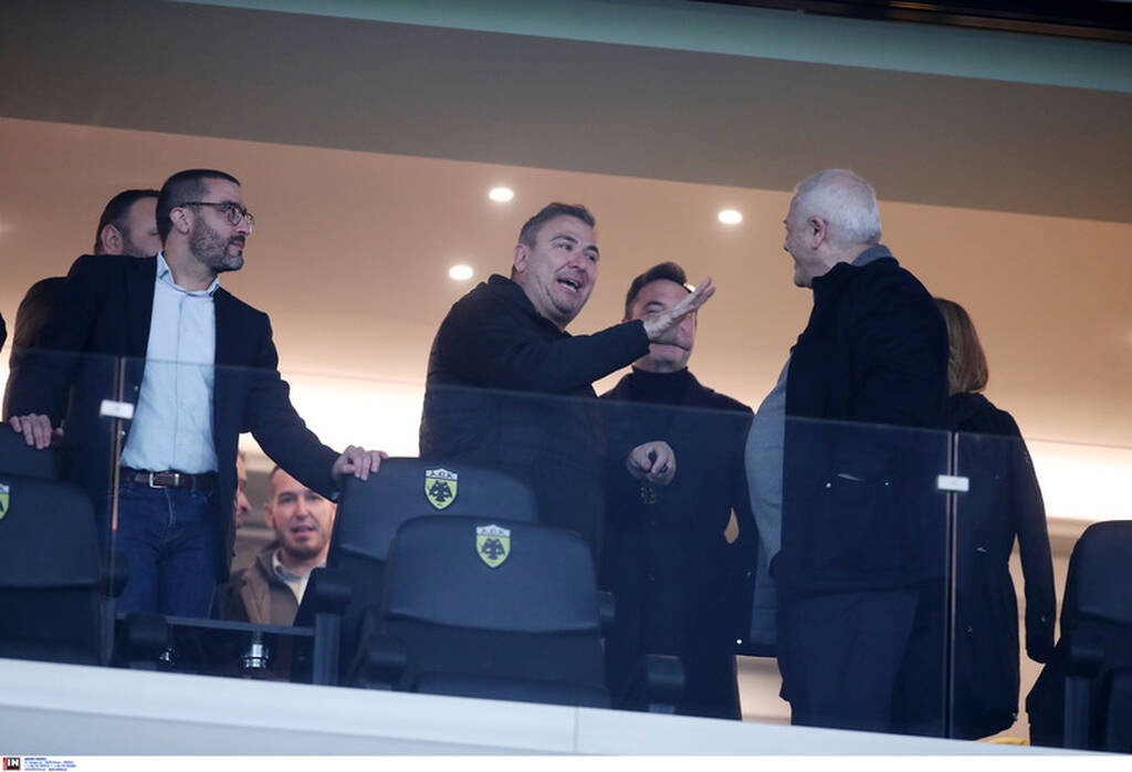 ΑΕΚ - Παναθηναϊκός: Κατάμεστη η «OPAP Arena» - Δίπλα στον Μελισσανίδη ο Ρέμος! (pics)