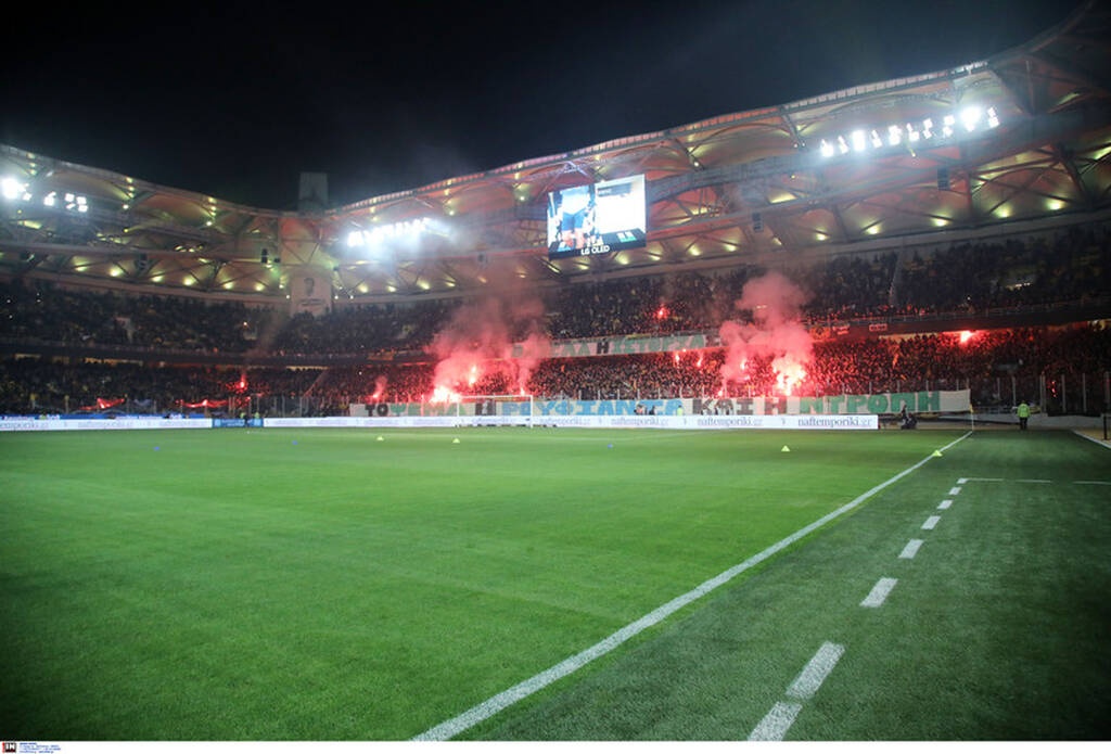 ΑΕΚ - Παναθηναϊκός: Κατάμεστη η «OPAP Arena» - Δίπλα στον Μελισσανίδη ο Ρέμος! (pics)