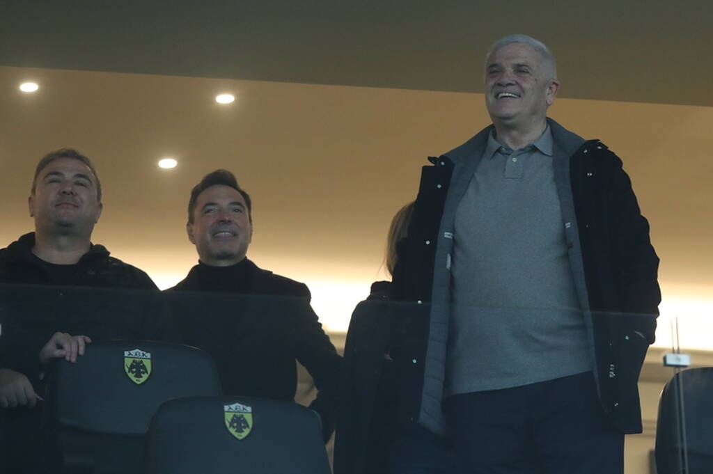 ΑΕΚ - Παναθηναϊκός: Κατάμεστη η «OPAP Arena» - Δίπλα στον Μελισσανίδη ο Ρέμος! (pics)