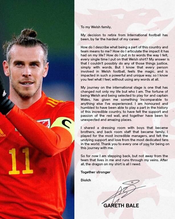 Γκάρεθ Μπέιλ: Σόκαρε το παγκόσμιο ποδόσφαιρο - Αποσύρθηκε στα 33!