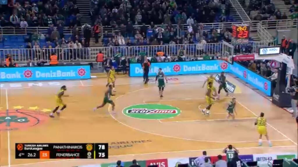 Παναθηναϊκός - Φενέρμπαχτσε 88-94: Αλητεία στο ΟΑΚΑ - Σφαγή χωρίς αναισθητικό... (video+photo)