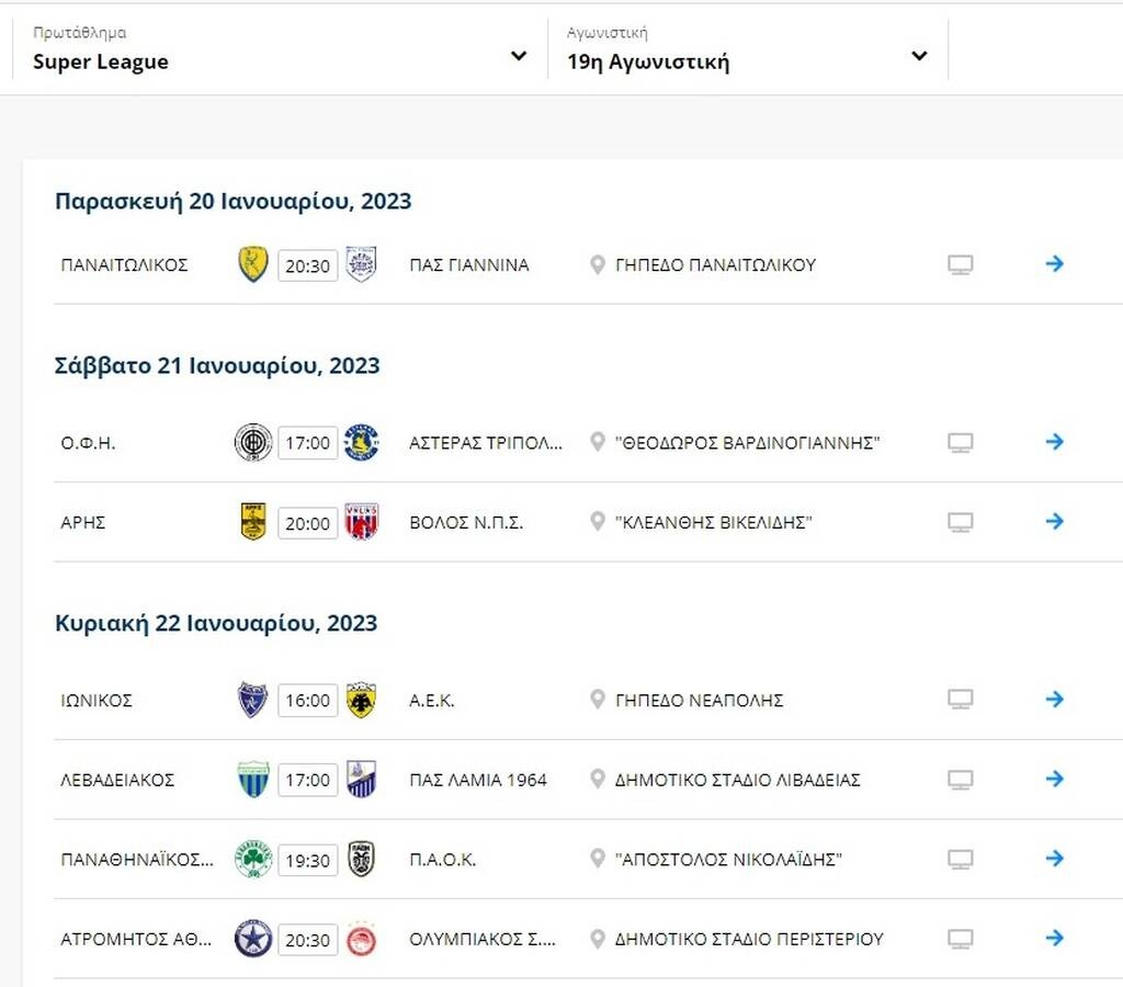 Βαθμολογία Super League: Κράτησε το +4 ο Παναθηναϊκός, «σπάνε καρδιές» στο Πρωτάθλημα!