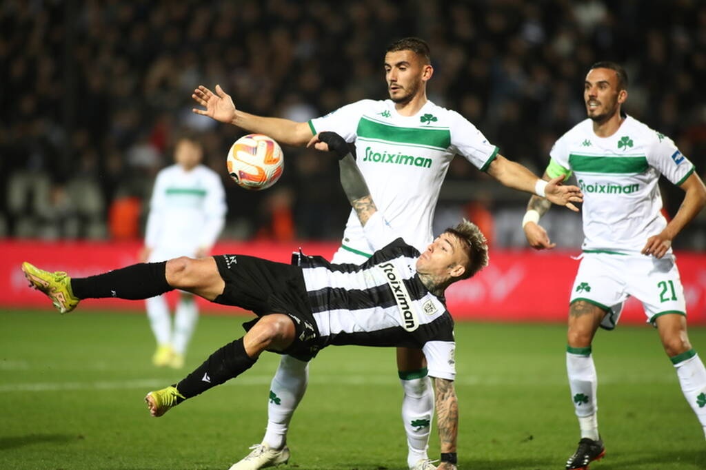 ΠΑΟΚ-Παναθηναϊκός 2-0: Τα highlights της αναμέτρησης (video+photos)