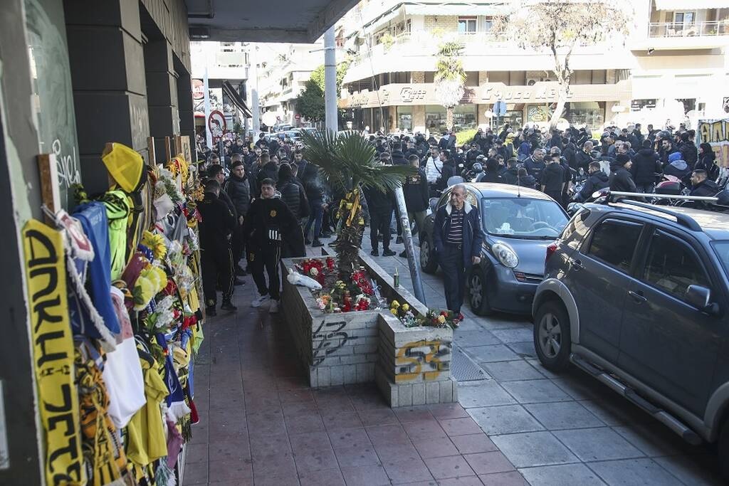 Άρης - ΠΑΟΚ: Πορεία διαμαρτυρίας για τις διαιτησίες με Ολυμπιακό πριν το ντέρμπι (photos)