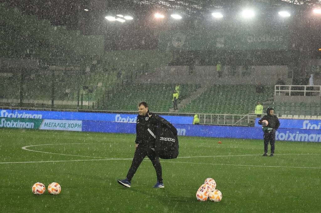 Παναθηναϊκός - ΠΑΟΚ: Τσέκαραν τον αγωνιστικό χώρο στη Λεωφόρο, προς σέντρα ο αγώνας (photos)