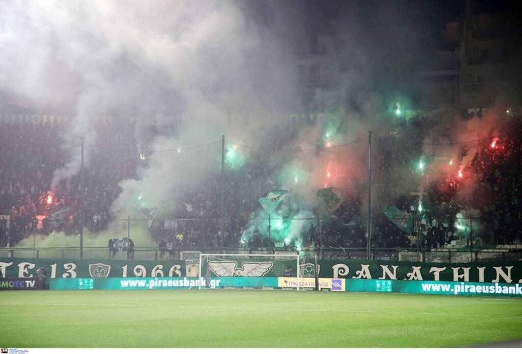 Παναθηναϊκός - ΠΑΟΚ: Πήρε «φωτιά» η Λεωφόρος - Η γκολάρα του Τσέριν (video)