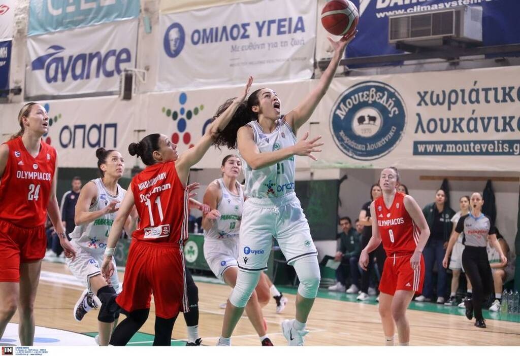 Παναθηναϊκός - Ολυμπιακός 77-63: «Πράσινη» νίκη, «ερυθρόλευκη» πρωτιά