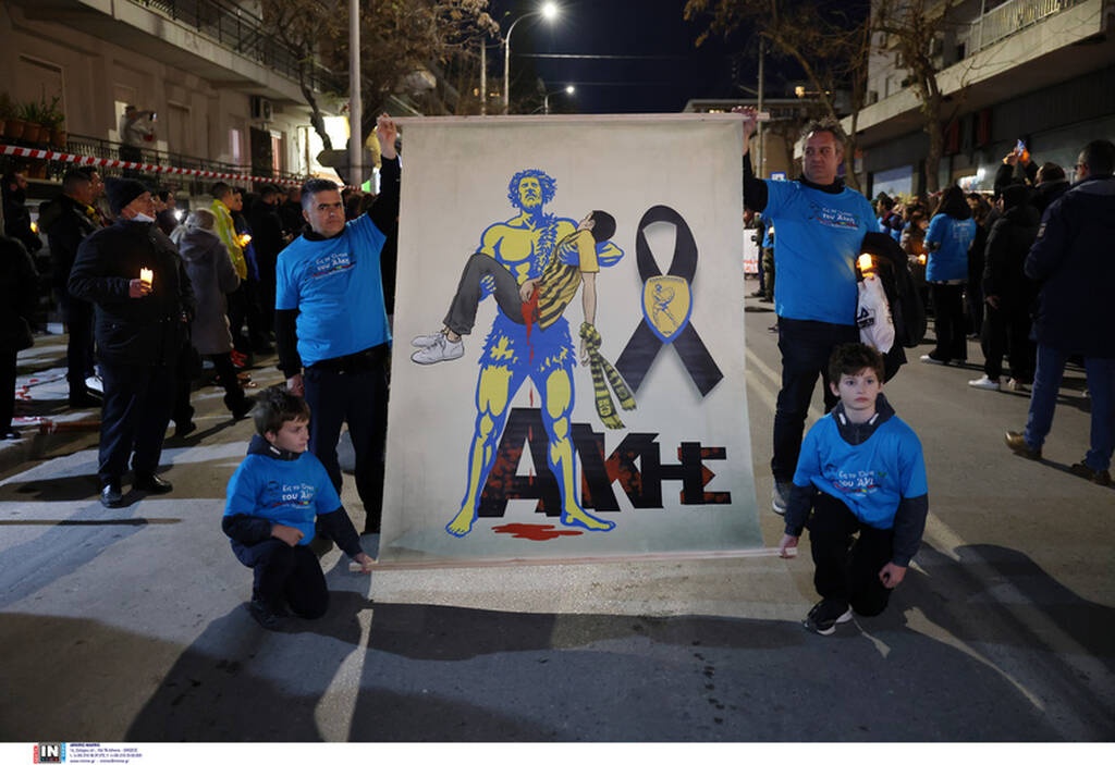 Άλκης Καμπανός: Η πολύχρωμη πορεία στη μνήμη του παλικαριού – Παρόντες παίκτες του Άρη (photos)