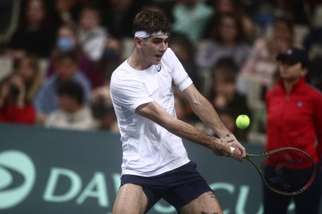 Davis Cup: Ο εκπληκτικός Θάνος λύγισε τον Αντράντε και πλησιάζει την πρόκριση η Ελλάδα! (vids+pics)