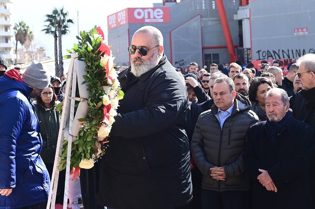 Ολυμπιακός: Τίμησε τη μνήμη των θυμάτων (photos)