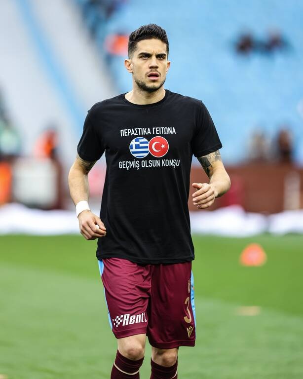 Η Τράμπζονσπορ των Μπακασέτα, Σιώπη τίμησε τη μνήμη των θυμάτων στα Τέμπη (pics)