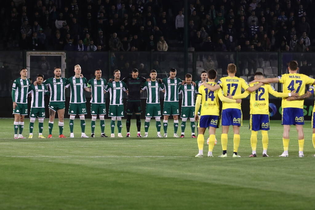 Παναθηναϊκός-Παναιτωλικός: Οργή για Τέμπη στη Λεωφόρο - «Πολίτες Γ' κατηγορίας, Α θέση στον θάνατο»