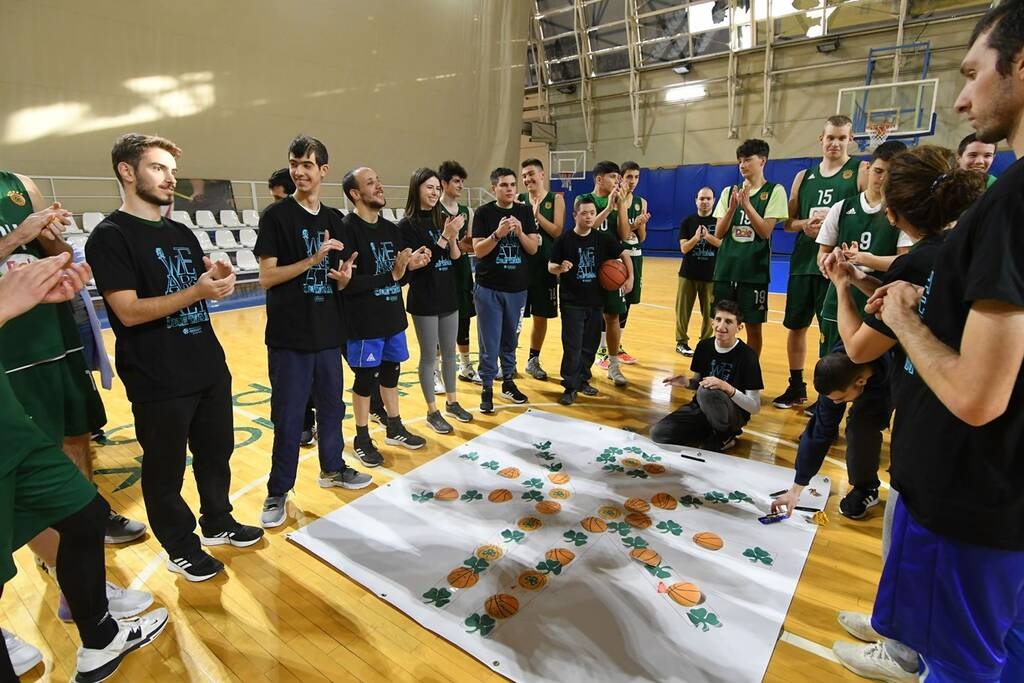 Μια ομάδα η ΚΑΕ Παναθηναϊκός, η PAO BC Academy και τα Special Olympics HELLAS