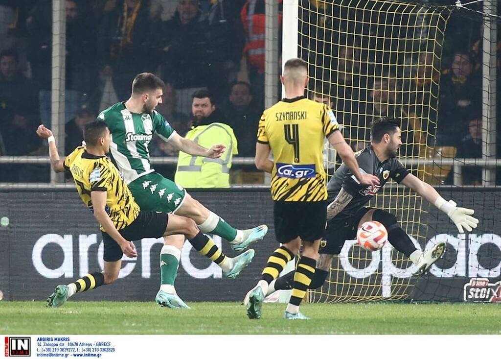 ΑΕΚ - Παναθηναϊκός 0-0: Ματσάρα, πρωταθληματάρα, διαιτητής εκτός τόπου και χρόνου (video+photos)