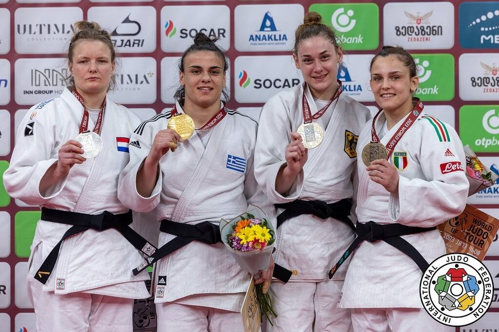 Δεύτερο χρυσό για την Τελτσίδου σε Γκραν Σλαμ μέσα σε 5 μήνες