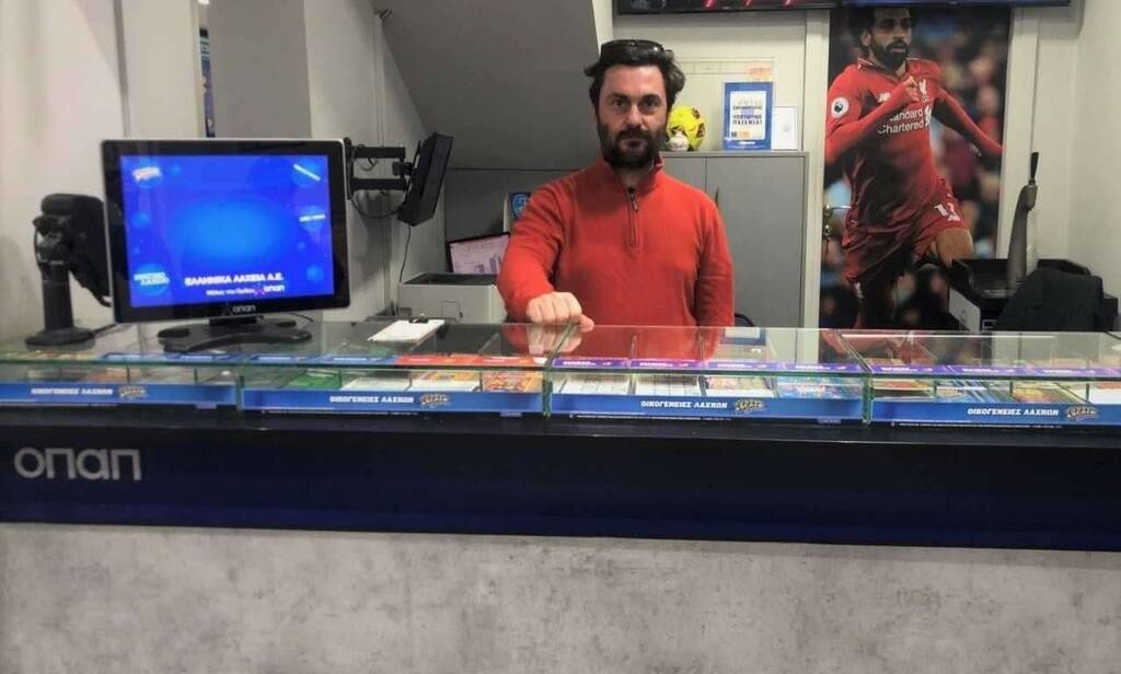 Γιώργος Παγάνης, ιδιοκτήτης καταστήματος ΟΠΑΠ στον Βόλο