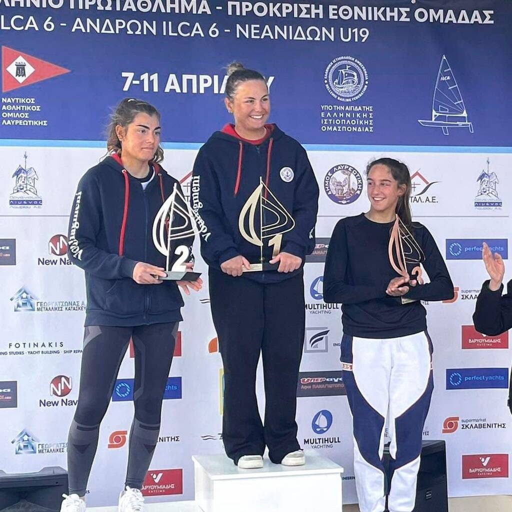 Ιστιοπλοΐα: Όλα πρίμα στο πανελλήνιο πρωτάθλημα ILCA 6 του ΝΑΟ Λαυρεωτικής