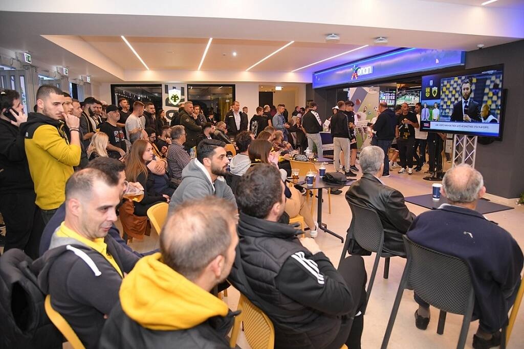 Μοναδική εμπειρία για τους φίλους της ΑΕΚ στο κατάστημα ΟΠΑΠ στην OPAP Arena