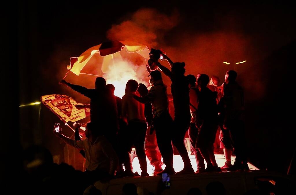 ΑΕΚ: Υποδοχή ηρώων στο «Ελ. Βενιζέλος» - Η αγκαλιά Μελισσανίδη σε Αλμέιδα (photos+videos)