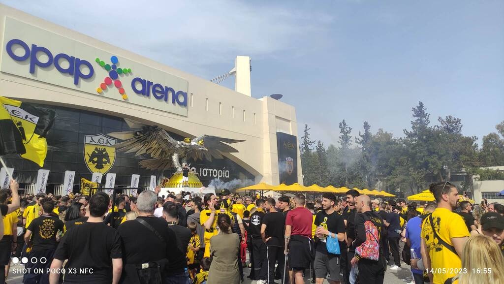 Super League: Χαμός από νωρίς στη Νέα Φιλαδέλφεια για το ματς – τίτλου, ΑΕΚ – Βόλος