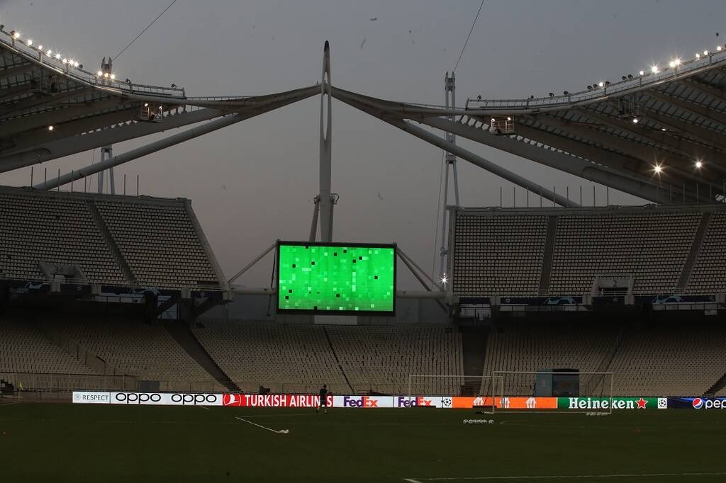 Champions League, Παναθηναϊκός – Μπράγκα: Προπονήθηκαν στο… ανανεωμένο ΟΑΚΑ οι «πράσινοι» (pics)