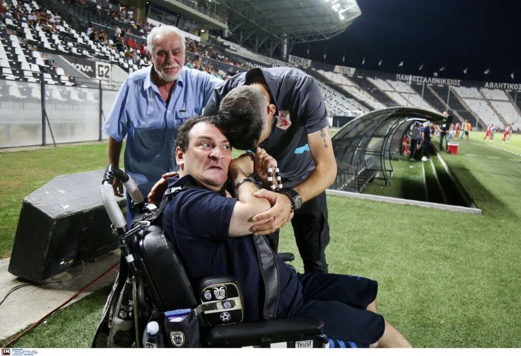 Υπέροχη στιγμή στην Τούμπα! Η αγκαλιά του Πάμπλο Γκαρσία στον Γιαννάκη (pics)