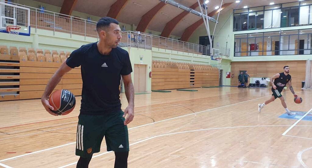 Παναθηναϊκός: Σκληρή δουλειά στη Σλοβενία - Λατρεία για Σλούκα, Αταμάν και Αντετοκούνμπο (vid+pics)