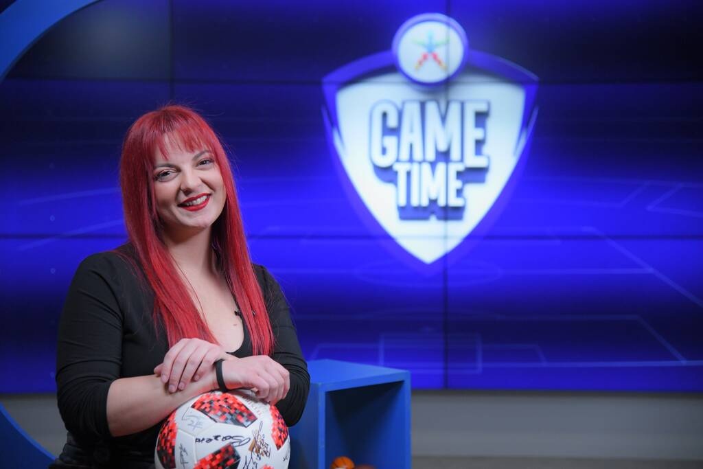 ΟΠΑΠ Game Time: Η Χρύσα Κατσαρίνη για την ΑΕΚ, το stand-up comedy και τον Γιώργο Λάνθιμο