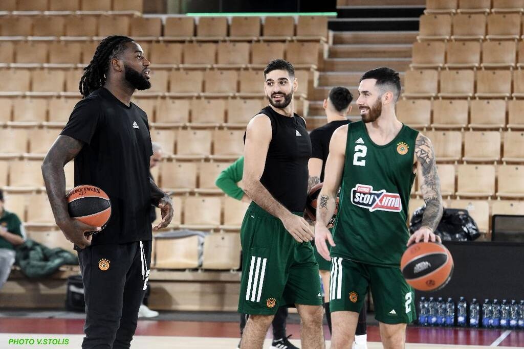 Παναθηναϊκός AKTOR: Ετοιμοπόλεμος ο Γκριγκόνις, προπονήθηκε στο Μονακό (pics)