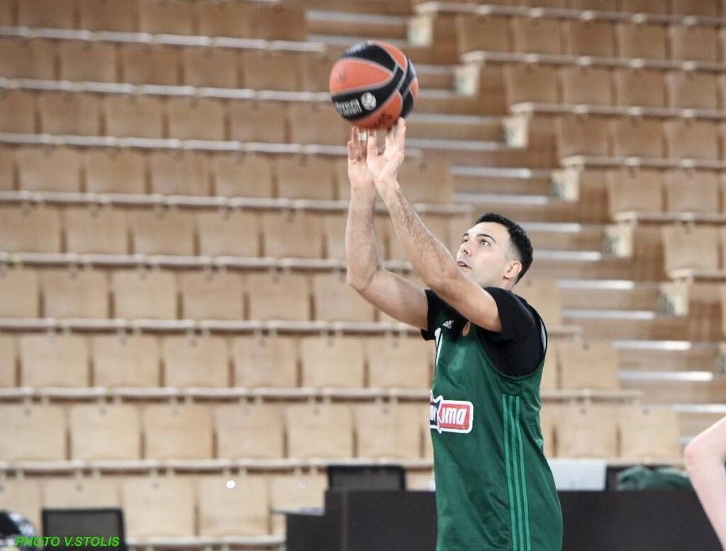 Παναθηναϊκός AKTOR: Ετοιμοπόλεμος ο Γκριγκόνις, προπονήθηκε στο Μονακό (pics)