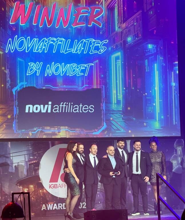Novibet: Διεθνής Διάκριση για το Καλύτερο Πρόγραμμα Affiliate Marketing