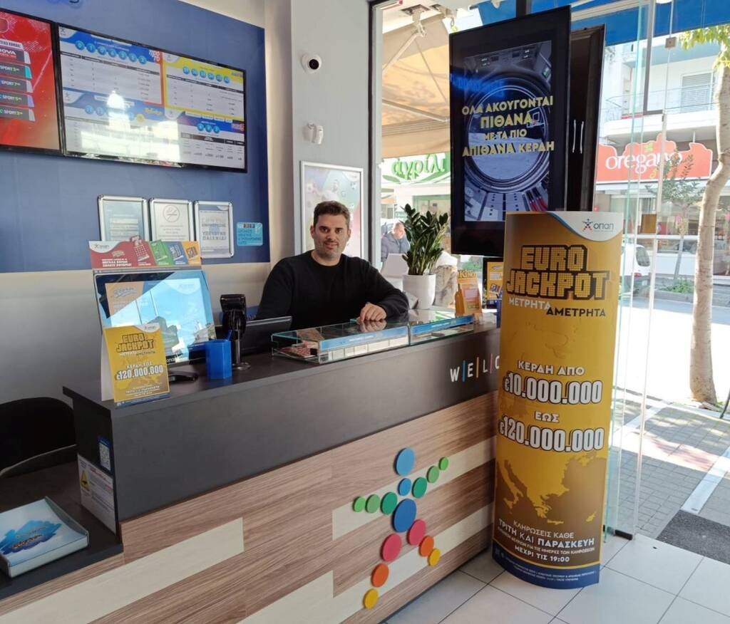 Απόστολος Μάρκος, ιδιοκτήτης καταστήματος ΟΠΑΠ στην Πάτρα