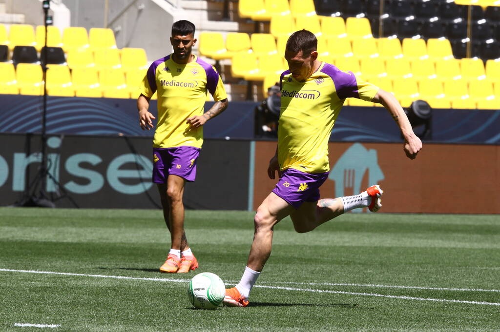 Τελικός Conference League, Ολυμπιακός - Φιορεντίνα: Προπονήθηκαν στην «AEK Arena» οι «βιόλα»