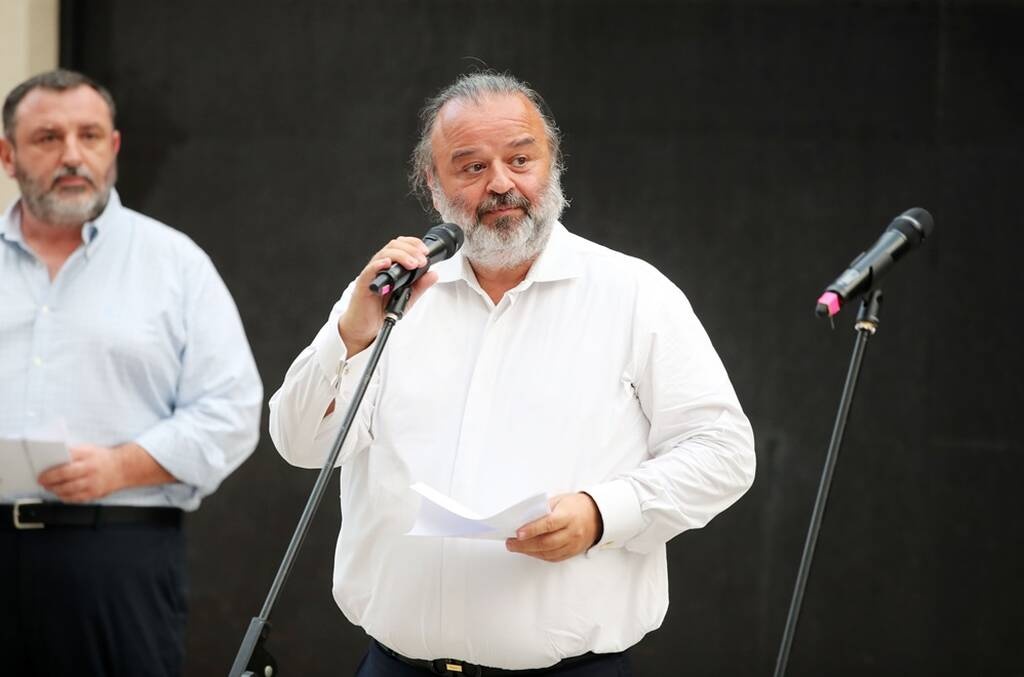 ΑΕΚ: Αποκαλύφθηκαν τα αγάλματα Νεστορίδη και Παπαϊωάννου παρουσία Μελισσανίδη και Ηλιόπουλου