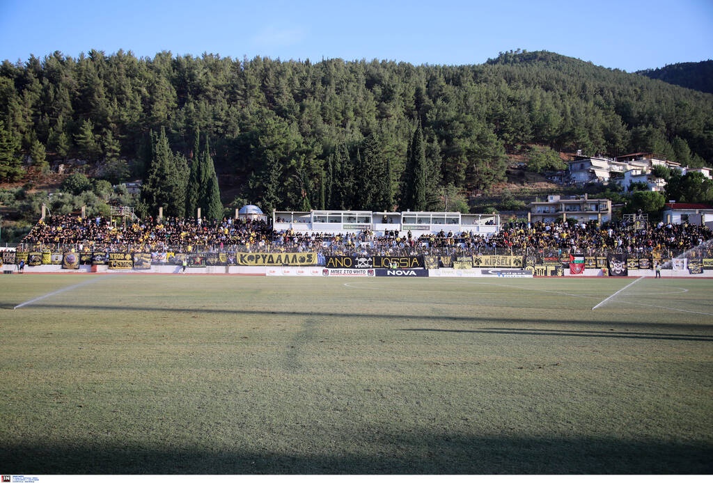 AEK: Φίλοι της «Ένωσης» σε εξέδρες, μπαλκόνια και βουνά για το ματς με τον Λεβαδειακό