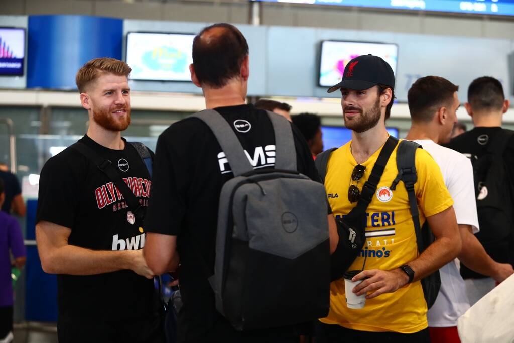 Super Cup: Αναχώρησαν μαζί από την Αθήνα Παναθηναϊκός AKTOR, Ολυμπιακός και Περιστέρι