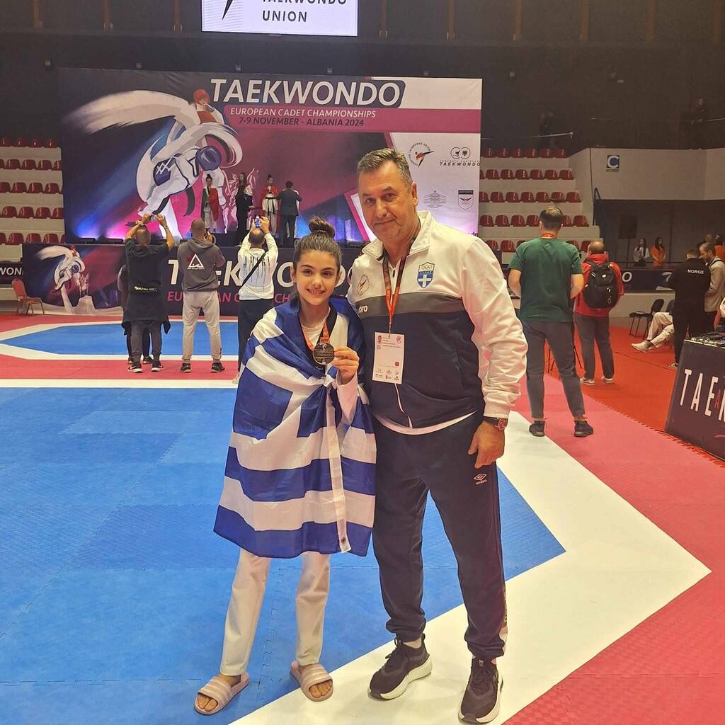 Ταεκβοντό: Η Ηλέκτρα Τσούπρου πρωταθλήτρια Ευρώπης στα -33kg κορασίδων